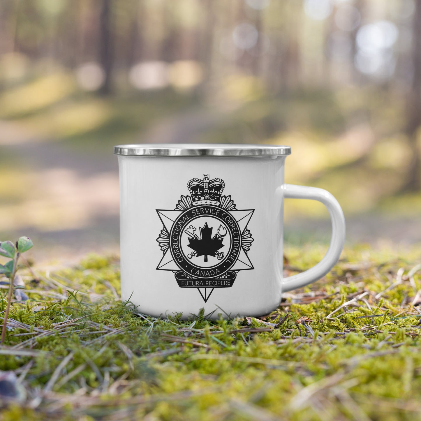 Correctional Services Canada (CSC) Enamel Mug