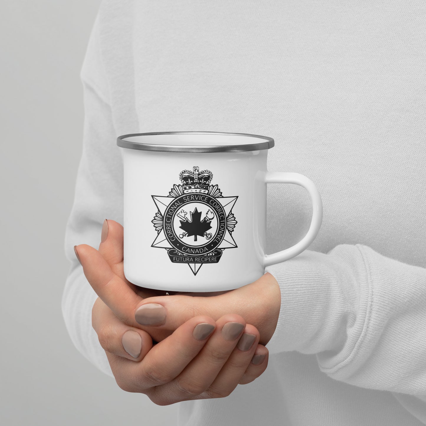 Correctional Services Canada (CSC) Enamel Mug