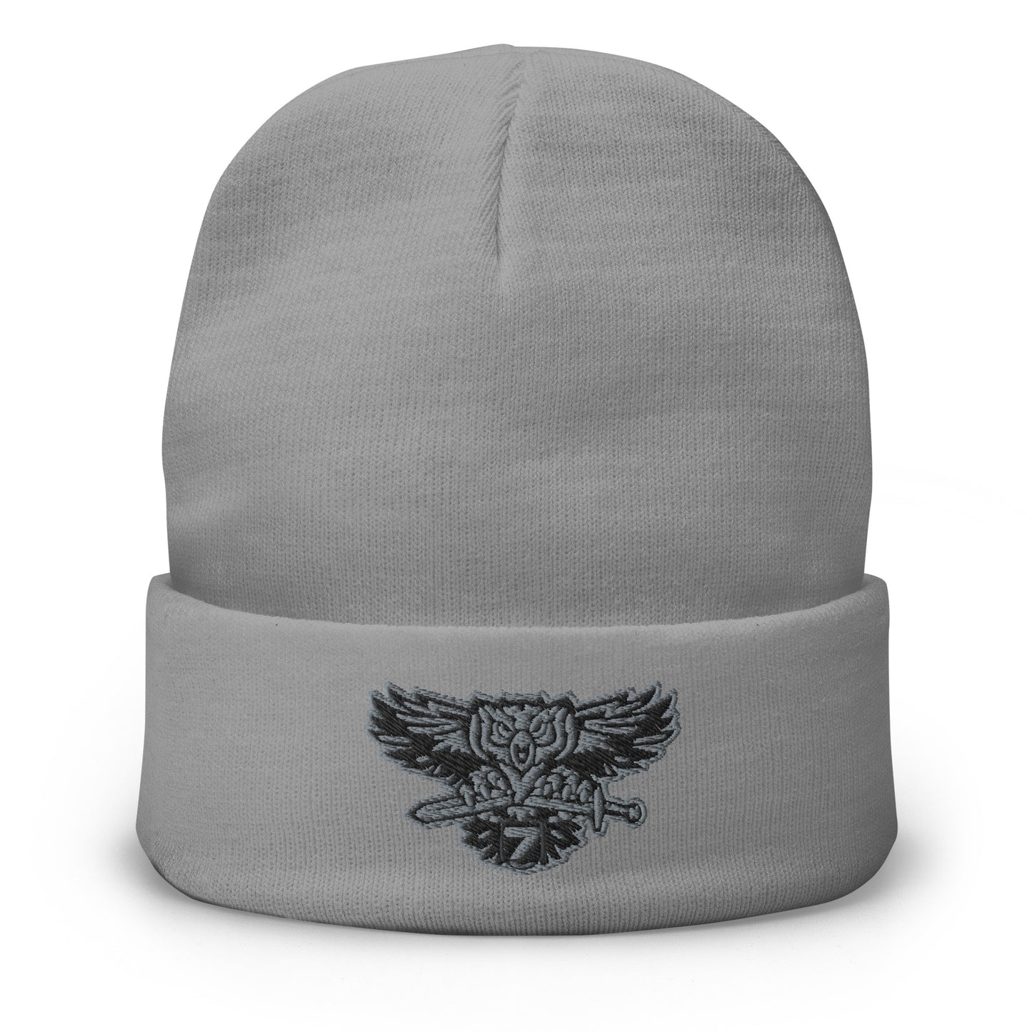 District 7 Embroidered Beanie