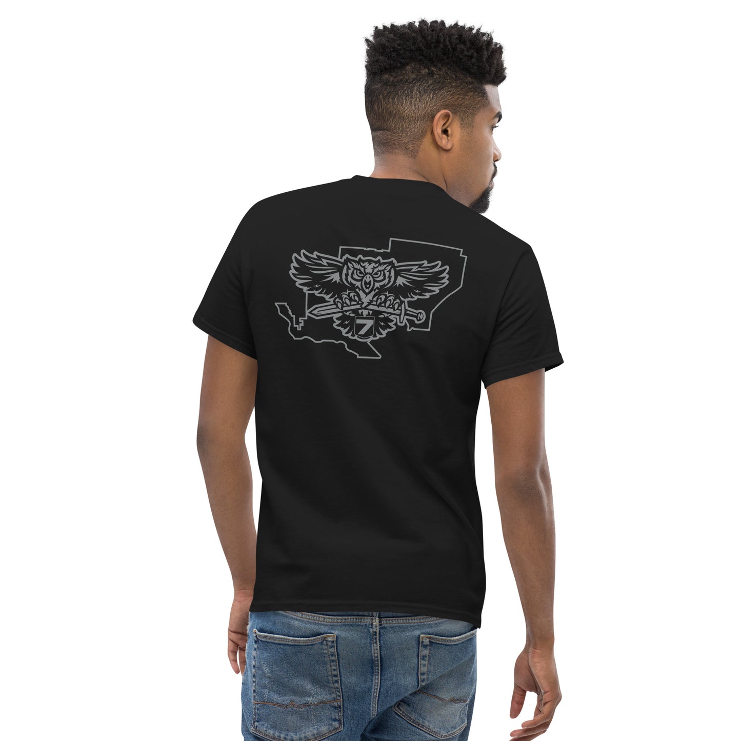 Gildan Front & Back Print District 7 TShirt