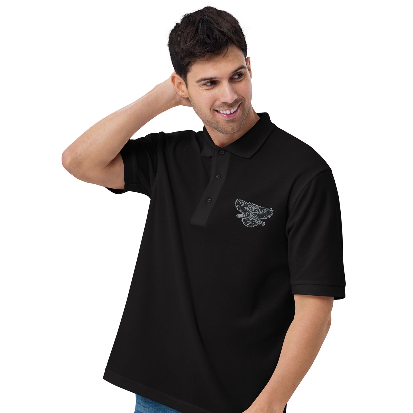 District 7 Men's Premium Polo