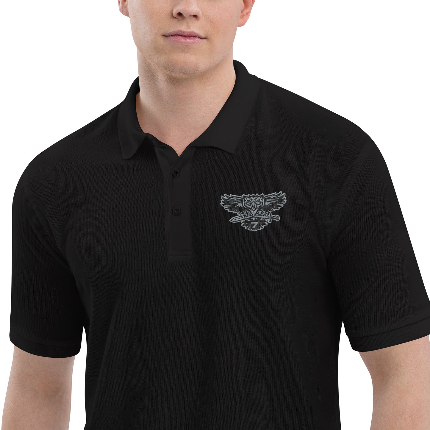 District 7 Men's Premium Polo