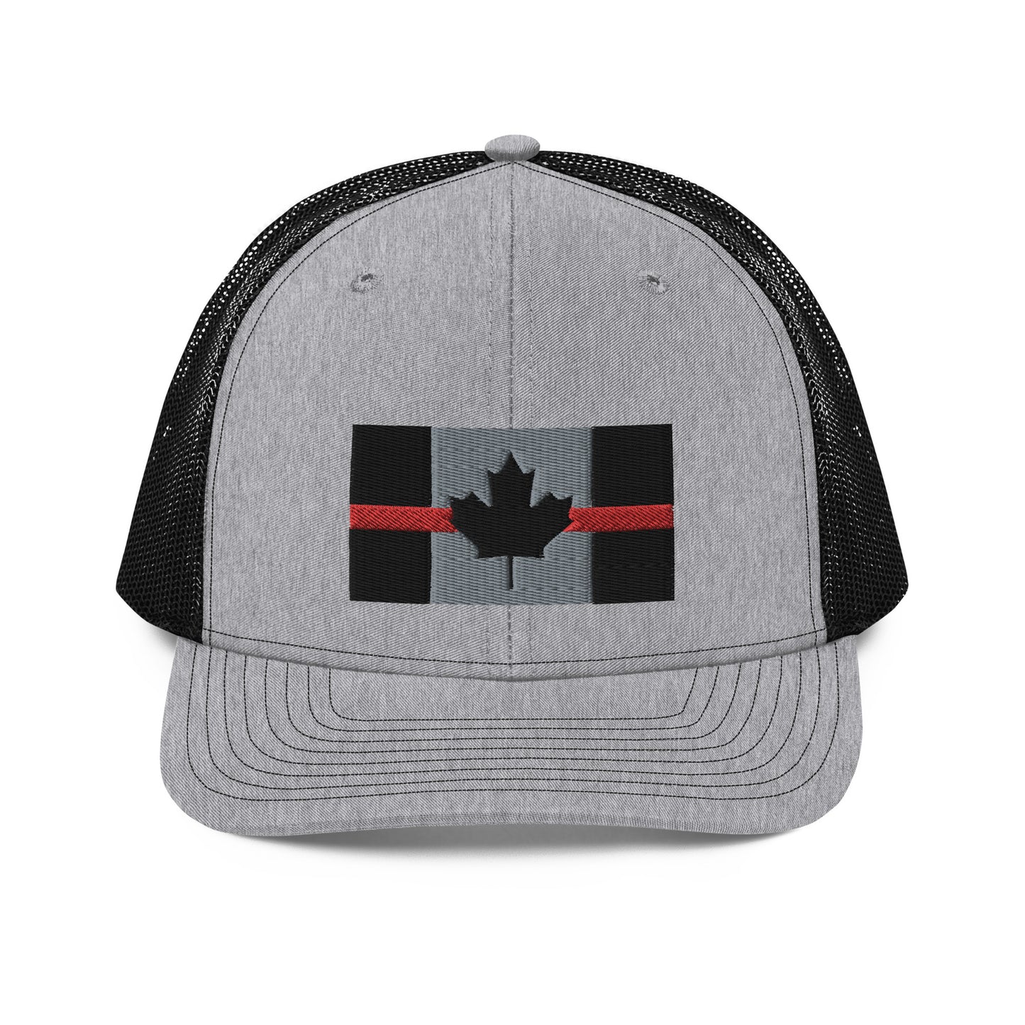 Canadian Thin Red Line Richardson Trucker Snapback Cap