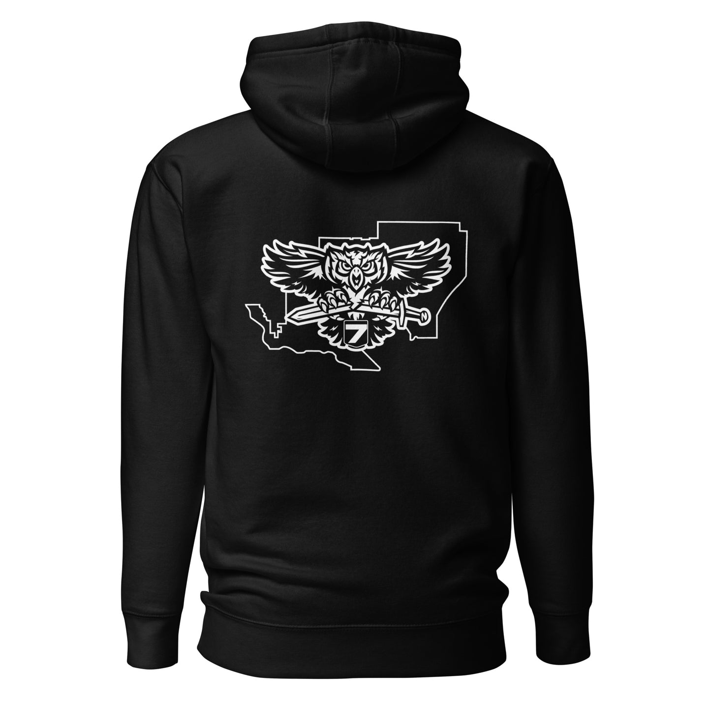 District 7 Front & Back Hoodie