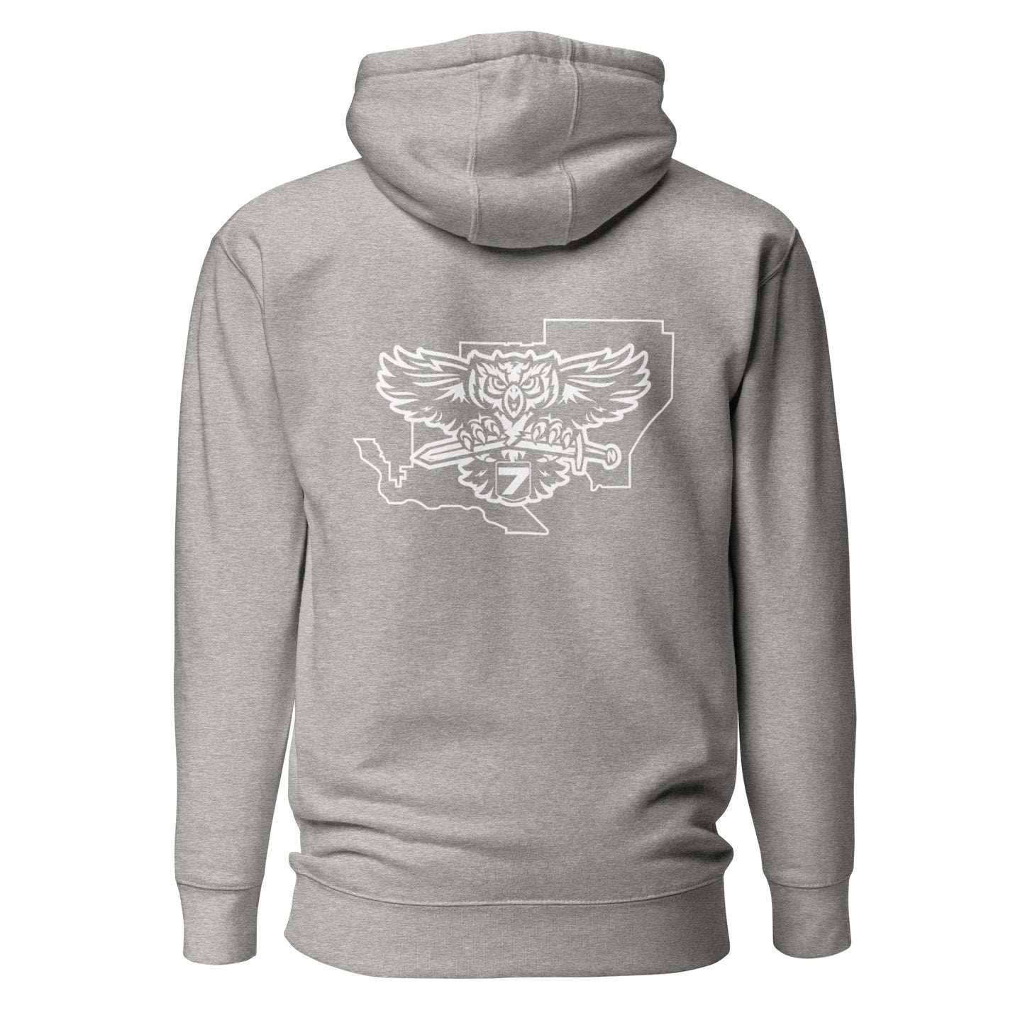 District 7 Front & Back Hoodie