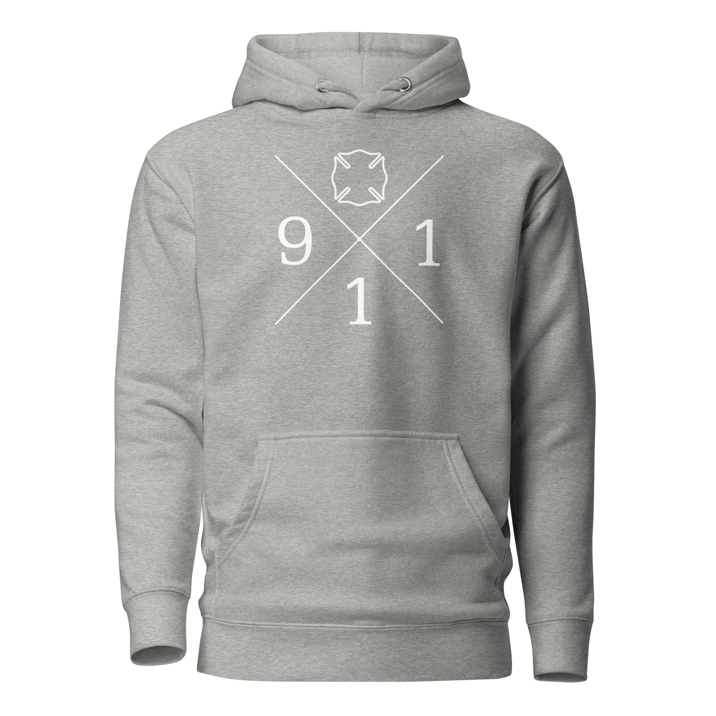 Maltese Cross 911 Firefighter Unisex Hoodie