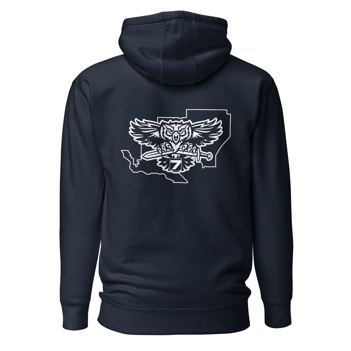 District 7 Front & Back Hoodie
