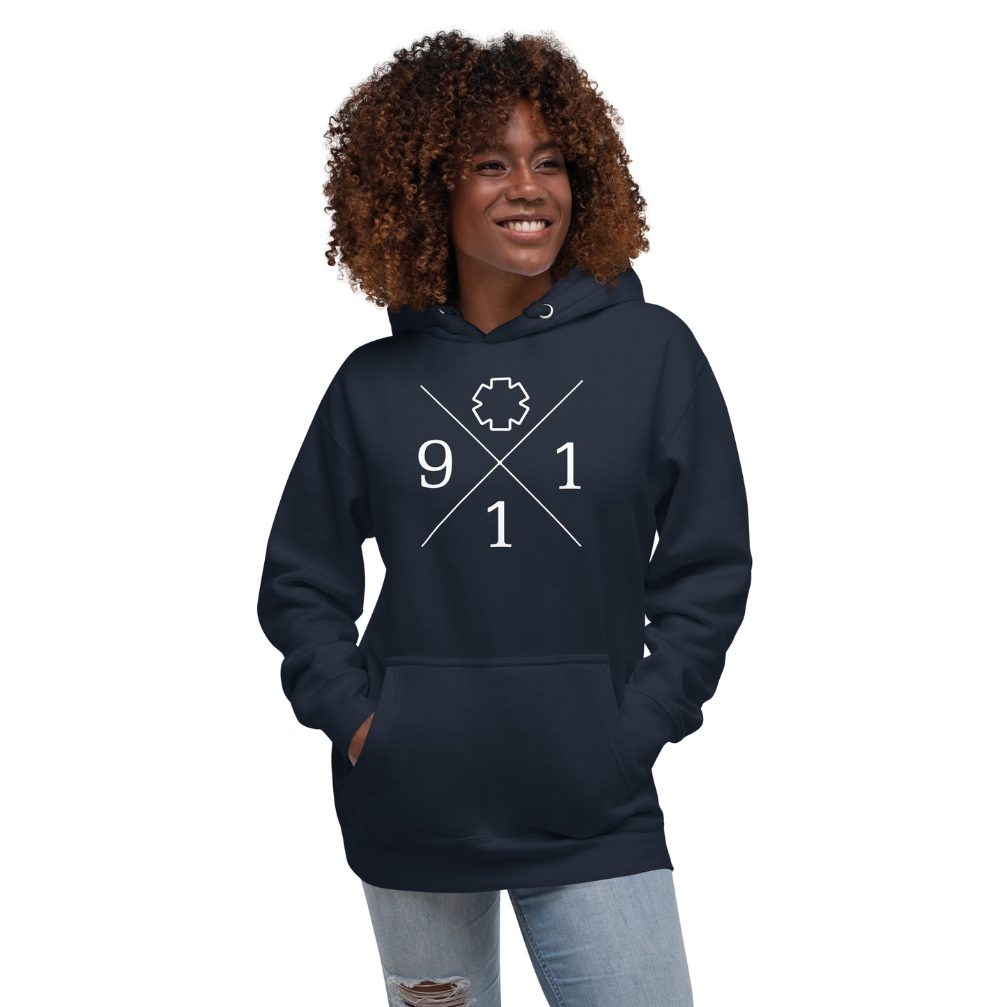 Star of Life 911 Paramedic & EMR Hoodie