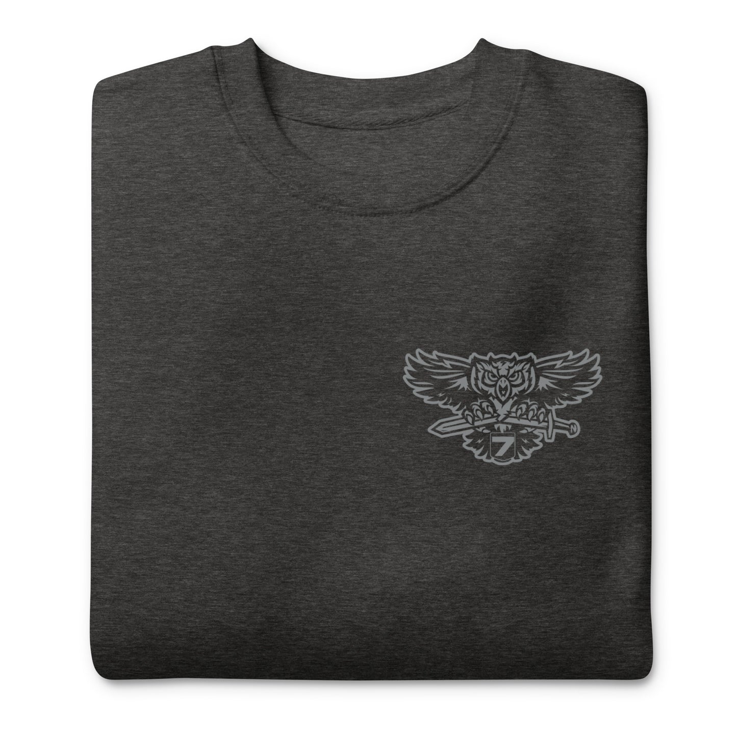 Cotton Heritage Front & Back Print District 7 Slimfit Sweatshirt