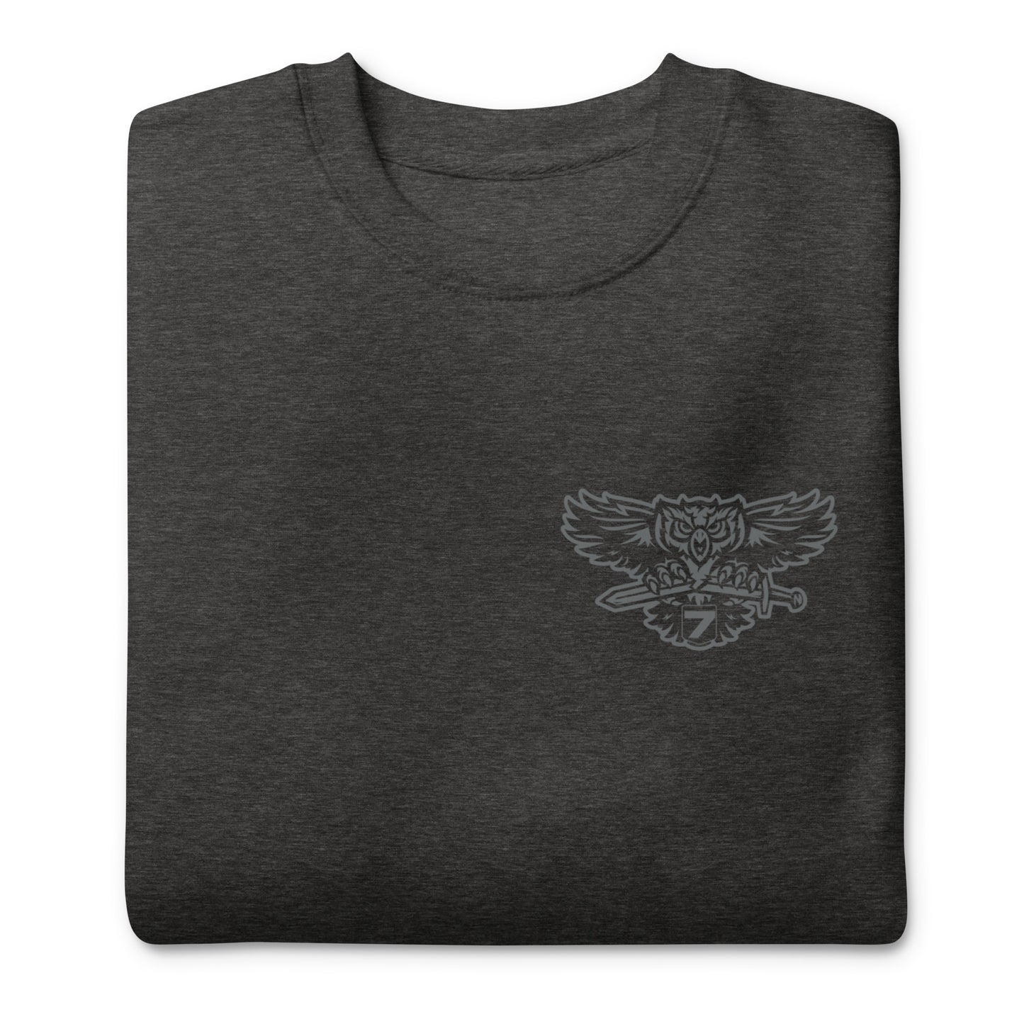 Cotton Heritage Front Print District 7 Slimfit Sweatshirt
