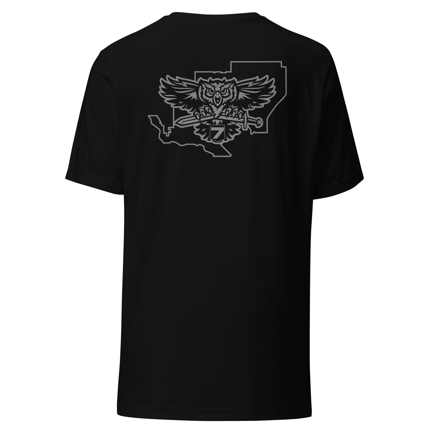Bella & Canvas Premium Front & Back Print Subdued District 7 TShirt