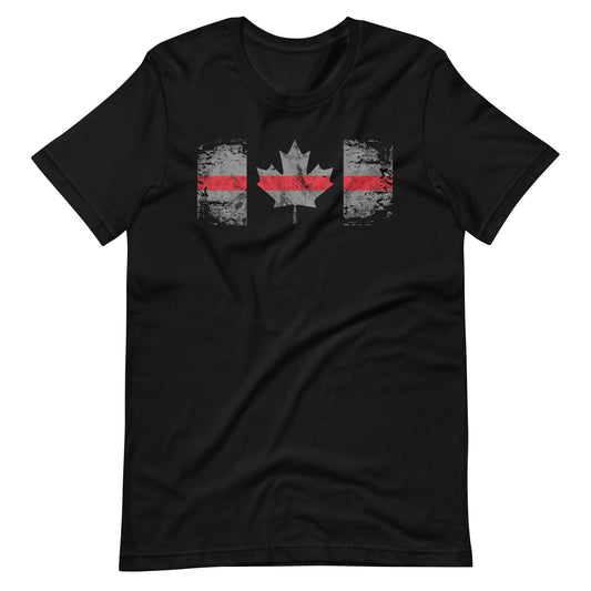 Canadian Thin Red Line Unisex Premium T-Shirt-911 Duty Gear Canada-911 Duty Gear Canada