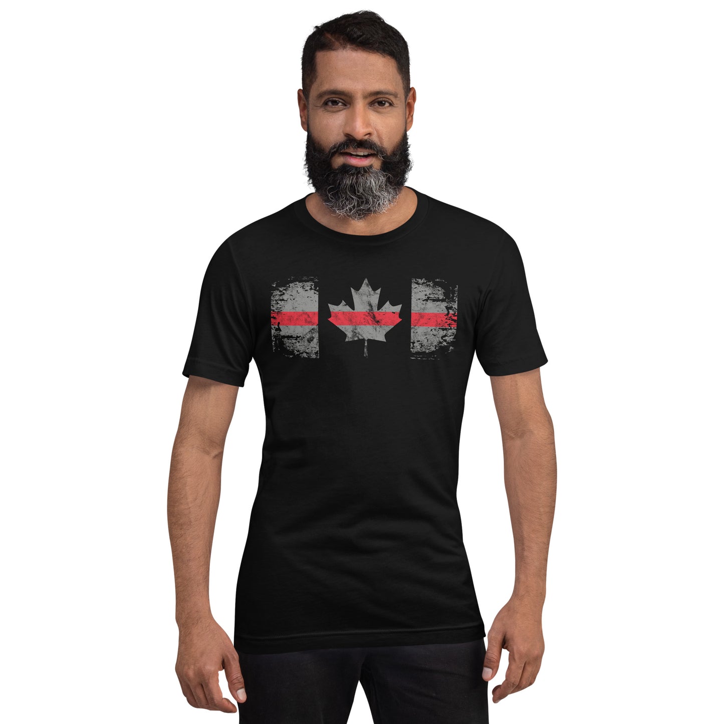 Canadian Thin Red Line Unisex Premium T-Shirt-911 Duty Gear Canada-911 Duty Gear Canada
