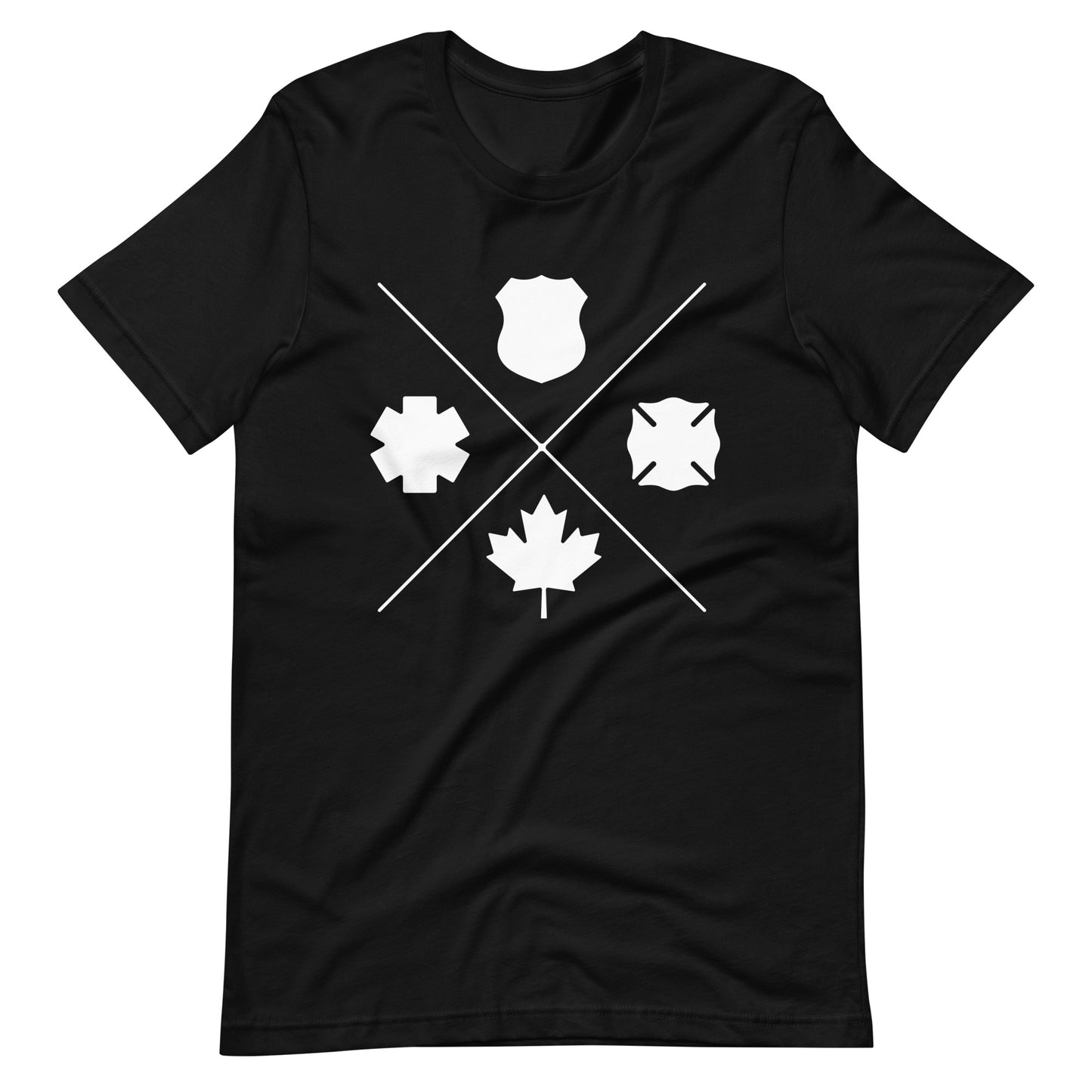 First Responder Support Unisex Premium T-Shirt-911 Duty Gear Canada-911 Duty Gear Canada