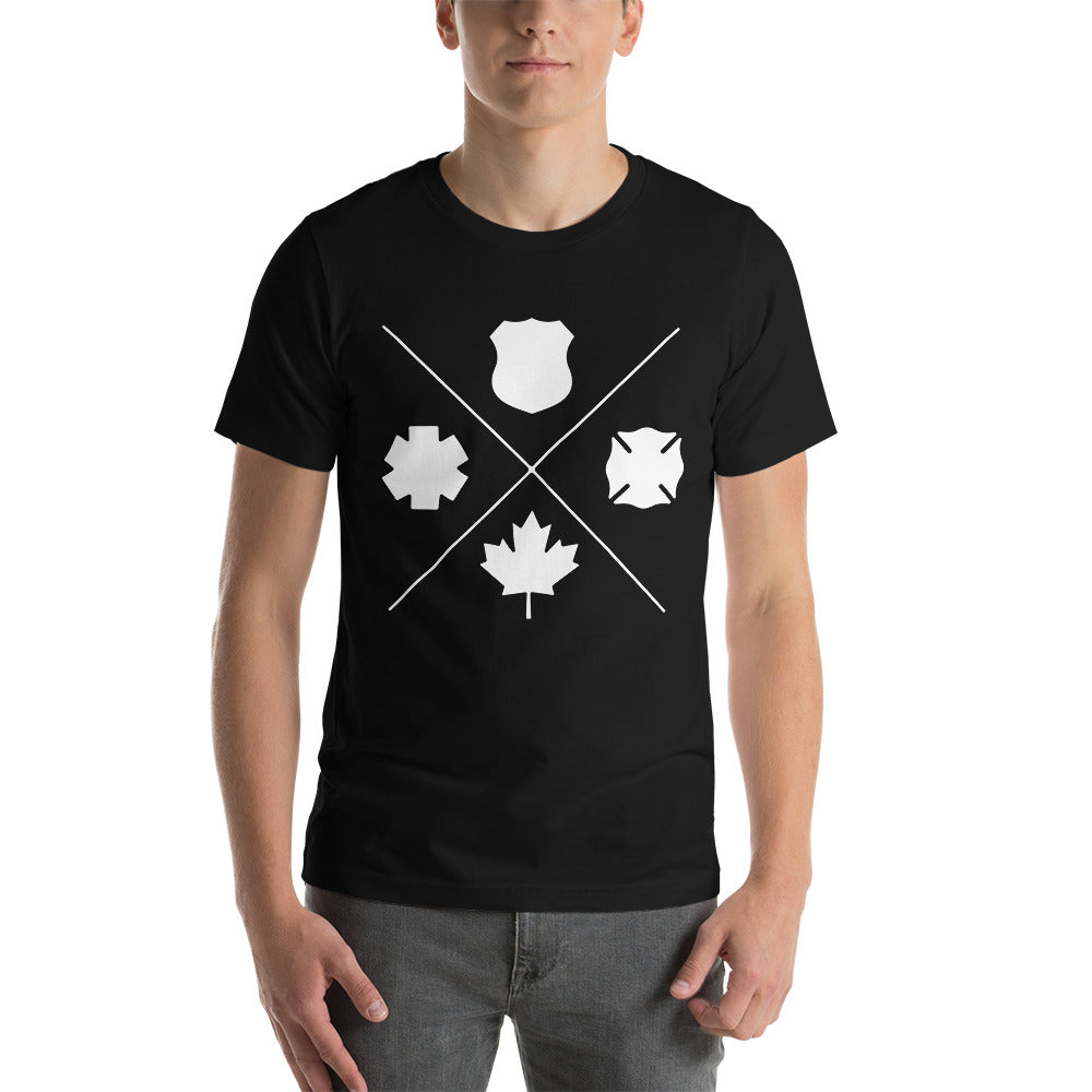 First Responder Support Unisex Premium T-Shirt-911 Duty Gear Canada-911 Duty Gear Canada