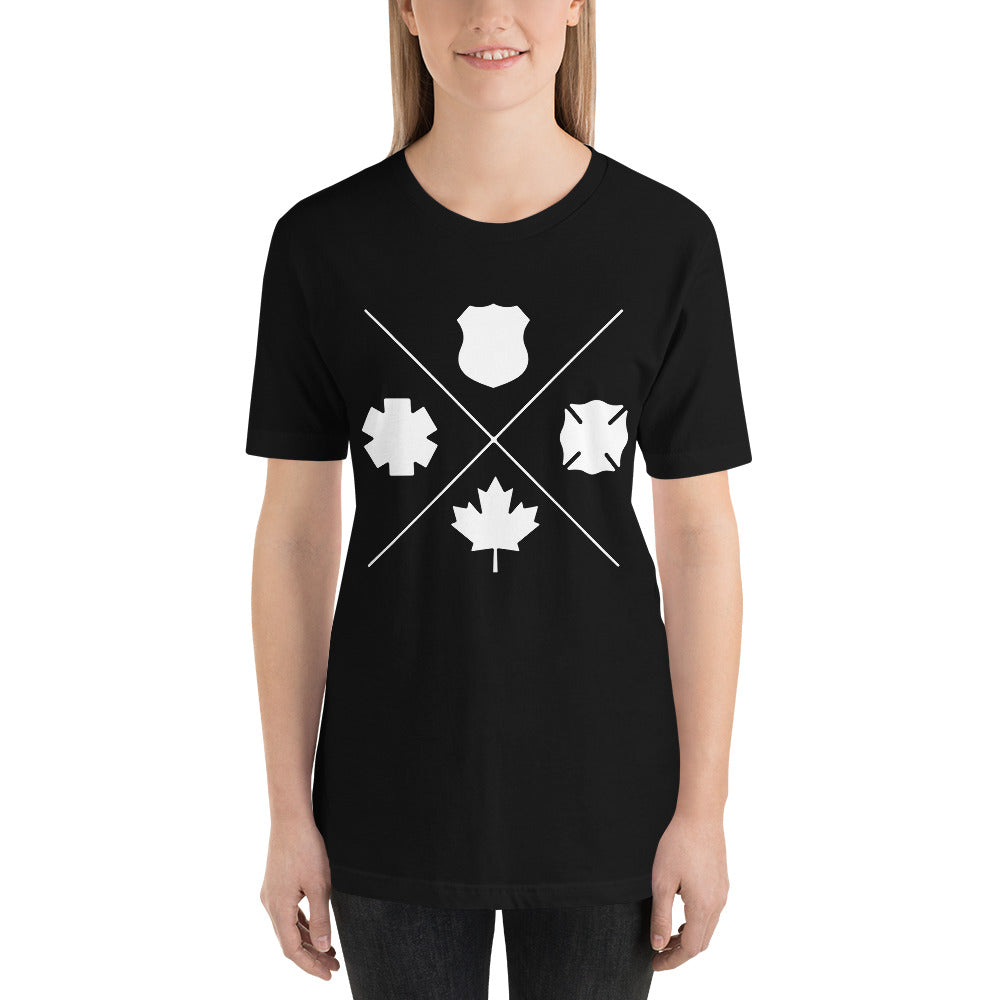 First Responder Support Unisex Premium T-Shirt-911 Duty Gear Canada-911 Duty Gear Canada