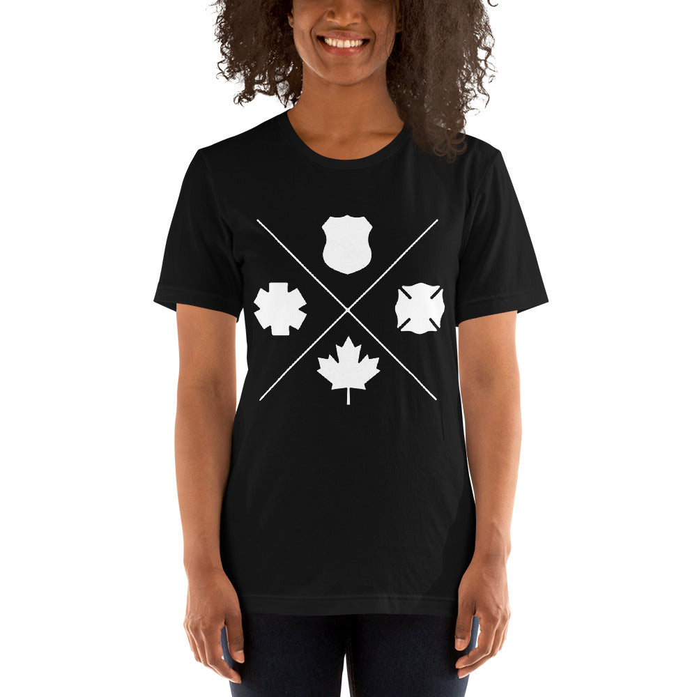 First Responder Support Unisex Premium T-Shirt-911 Duty Gear Canada-911 Duty Gear Canada