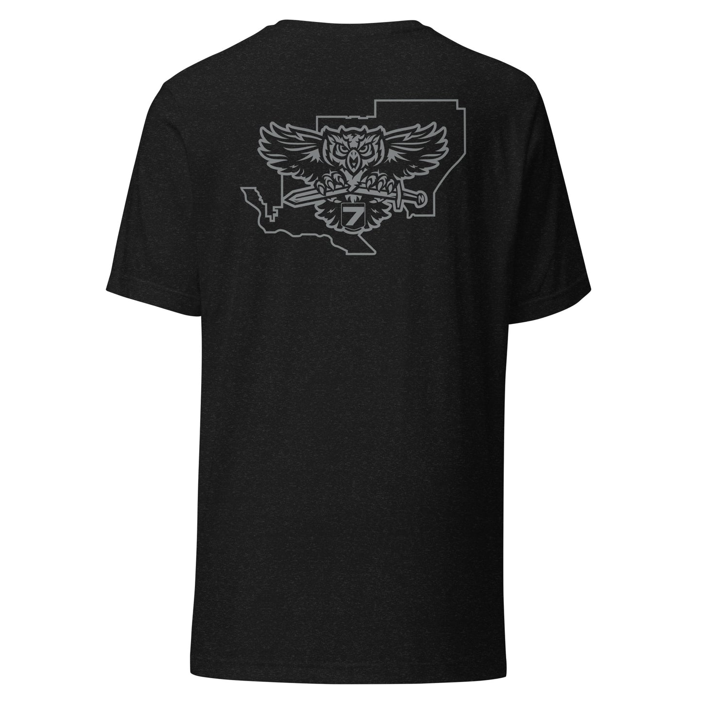 Bella & Canvas Premium Front & Back Print Subdued District 7 TShirt