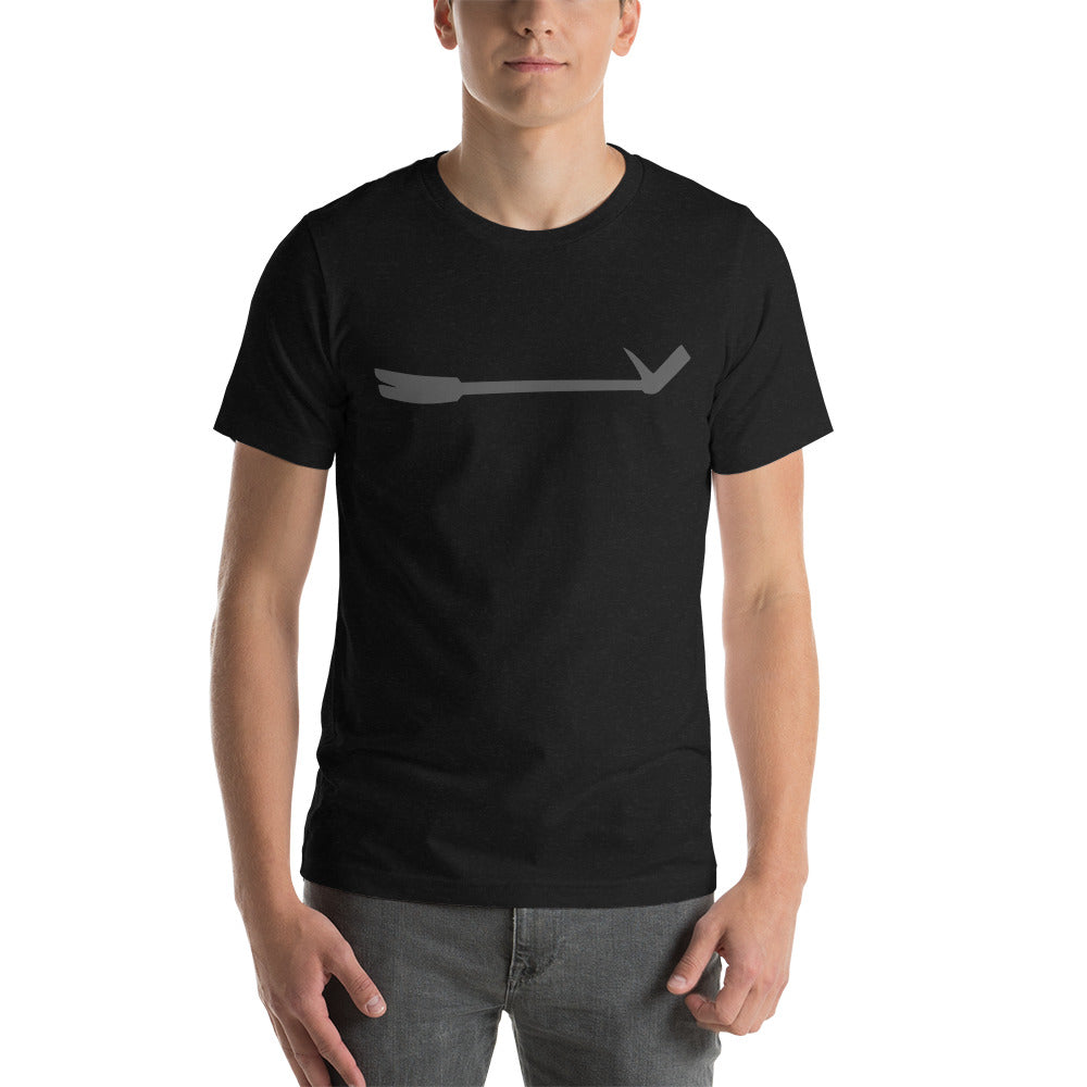 Firefighter Halligan Tool Unisex T-Shirt-911 Duty Gear Canada-911 Duty Gear Canada