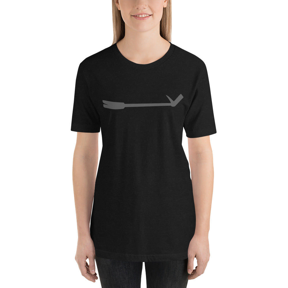 Firefighter Halligan Tool Unisex T-Shirt-911 Duty Gear Canada-911 Duty Gear Canada