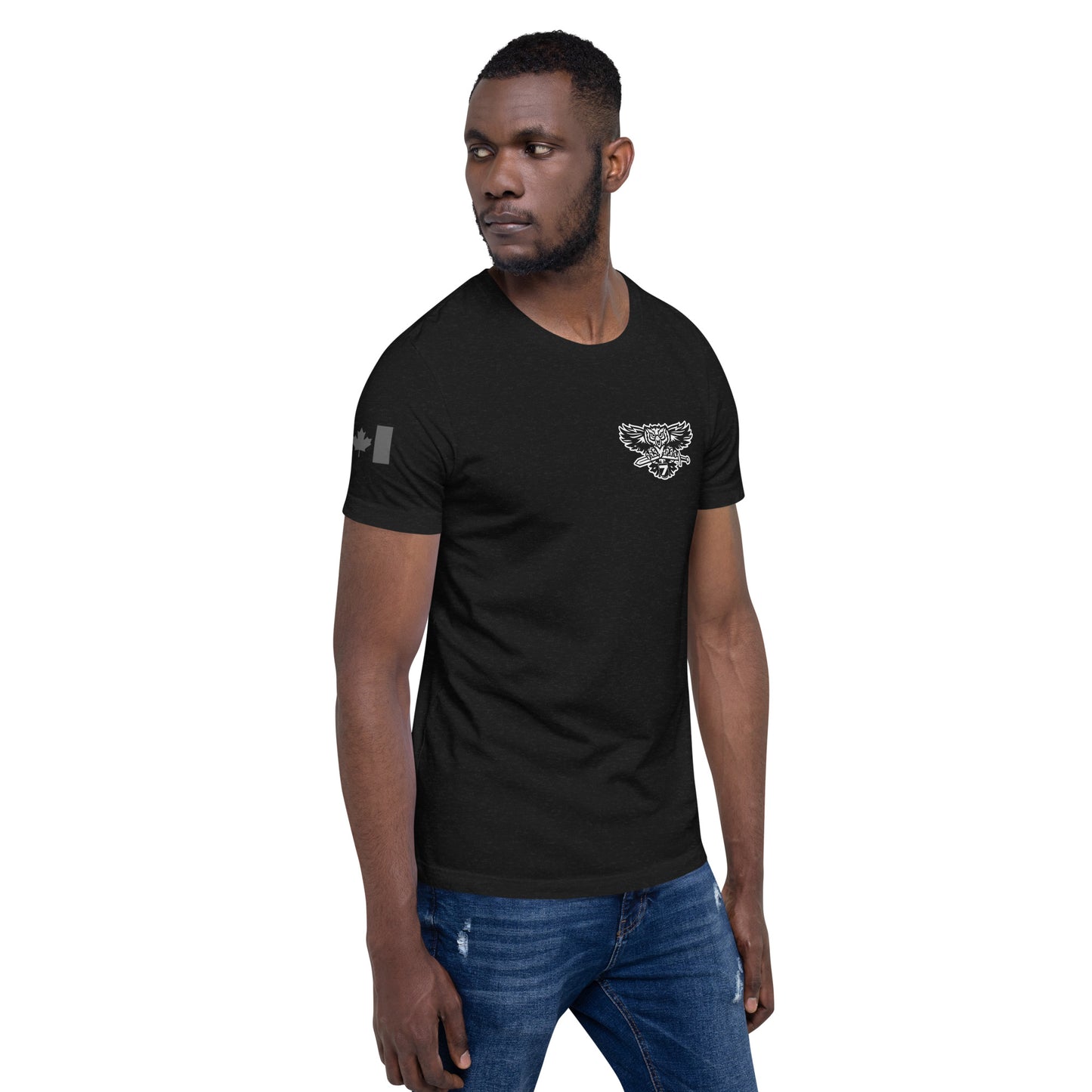 District 7 Front and Sleeve Unisex t-shirt