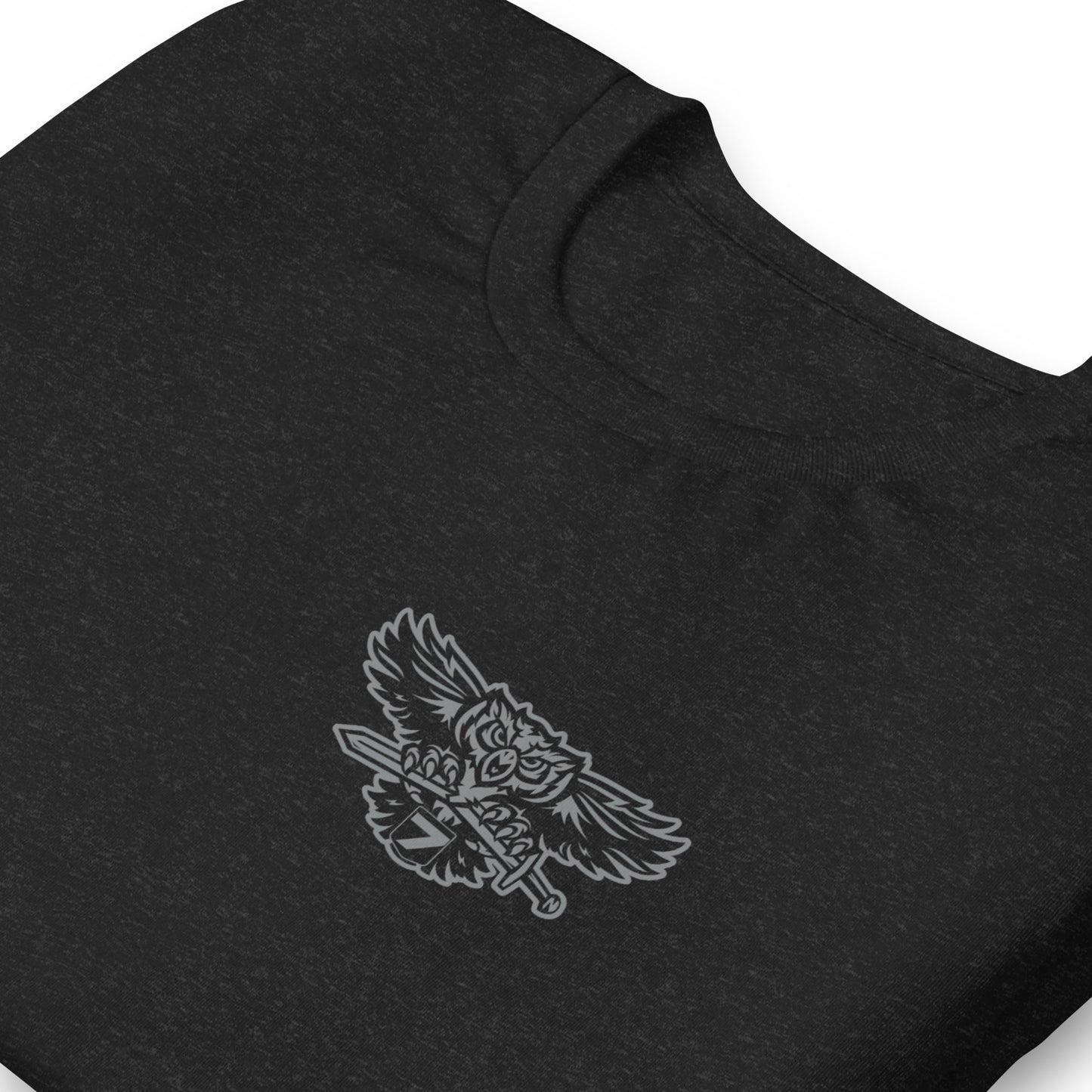 Bella & Canvas Premium Front & Sleeve Print Subdued District 7 TShirt