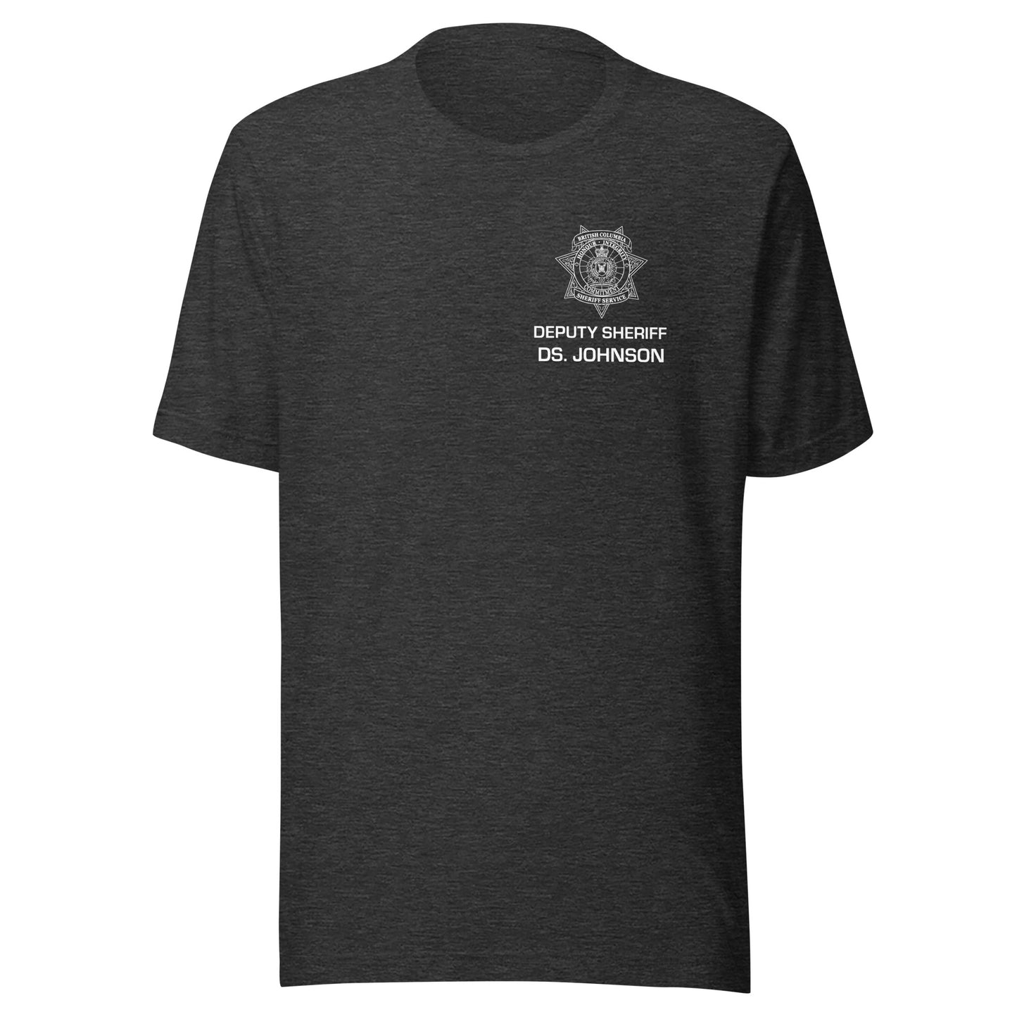 British Columbia (BC) Sheriff Custom Duty TShirt