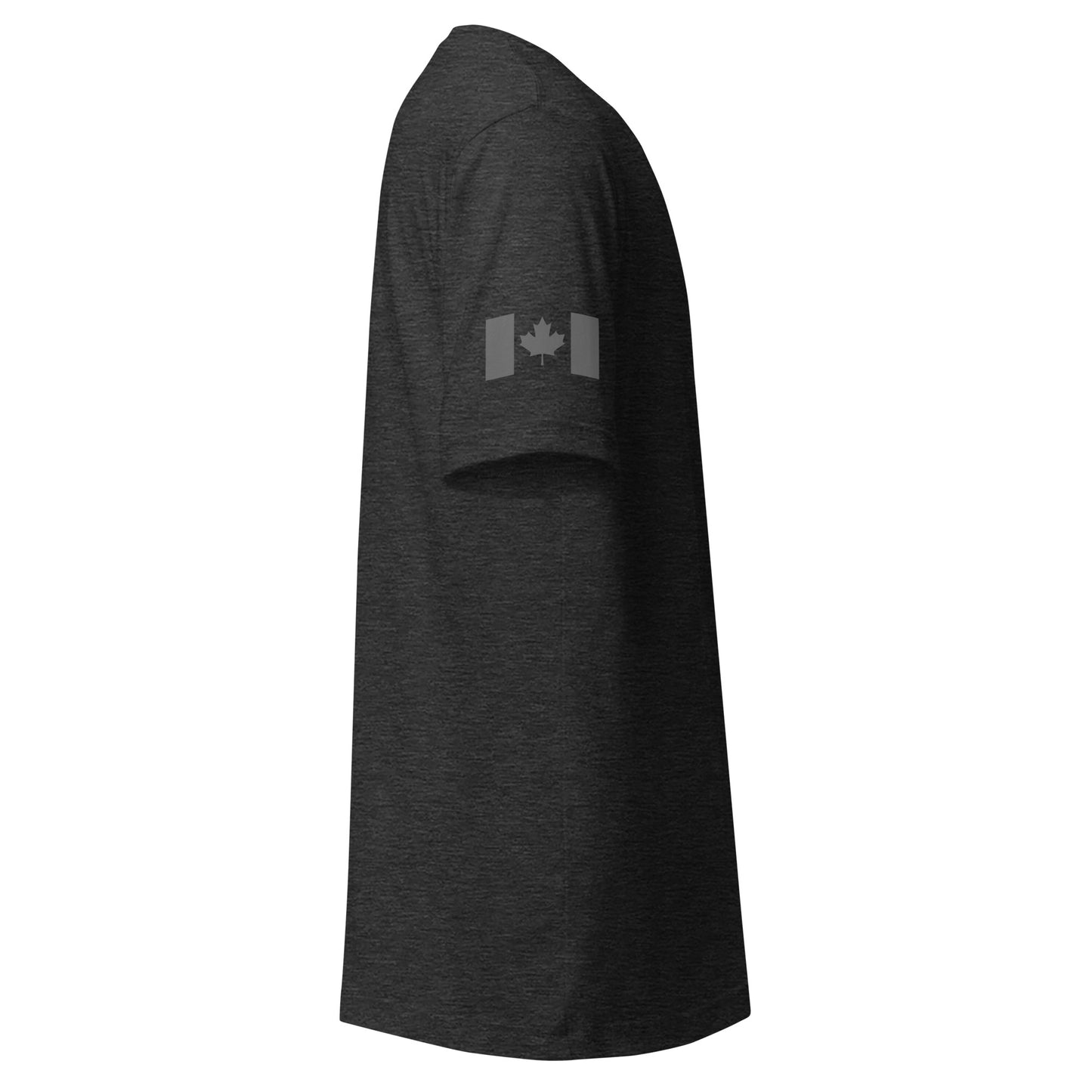 Bella & Canvas Premium Front & Sleeve Print Subdued District 7 TShirt