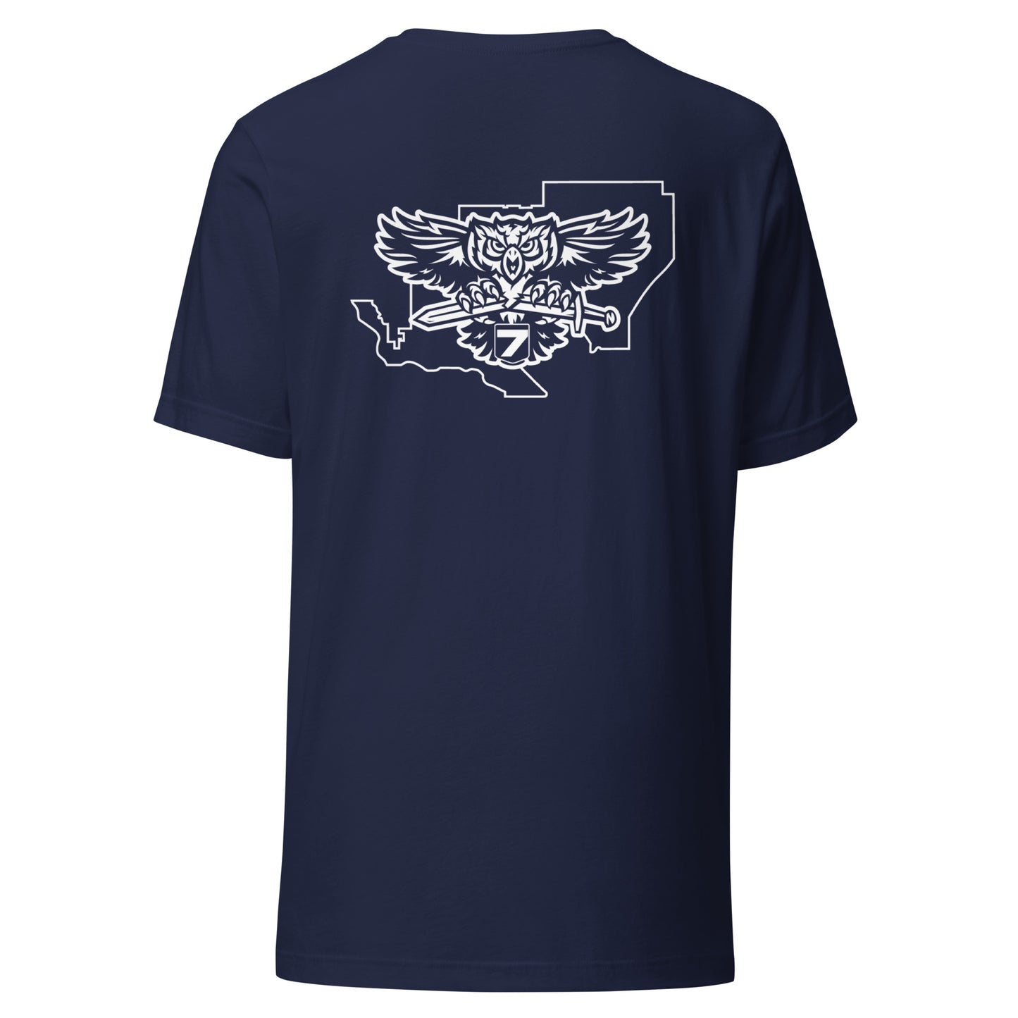 District 7 Front and Back Print Unisex t-shirt