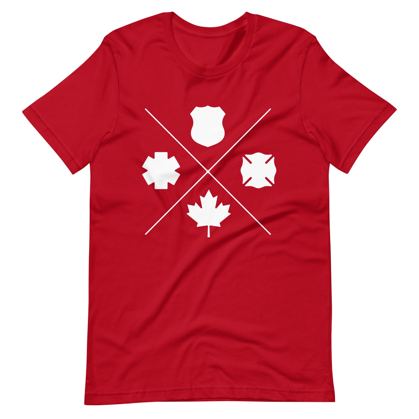 First Responder Support Unisex Premium T-Shirt-911 Duty Gear Canada-911 Duty Gear Canada