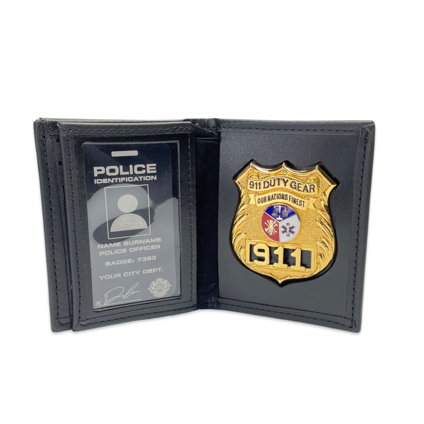 Ville de Mercier Police Badge Wallet