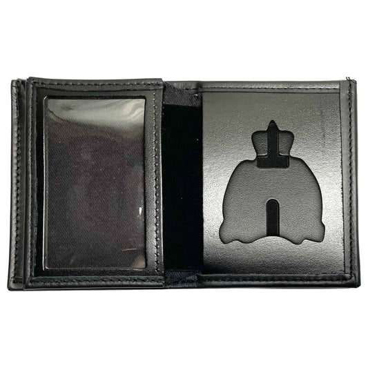Royal Canadian Mounted Police (RCMP-GRC) Cap Badge Leather Badge Wallet
