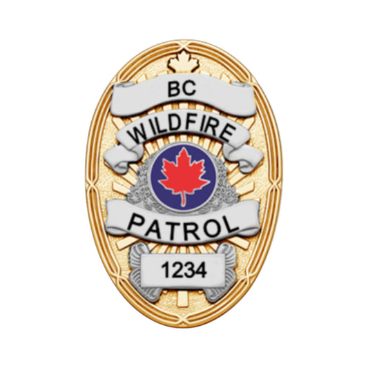 British Columbia Wildfire Patrol Badge
