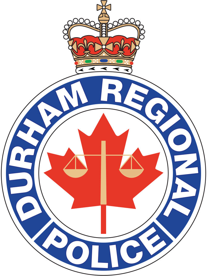 Durham Regional Police with Banner