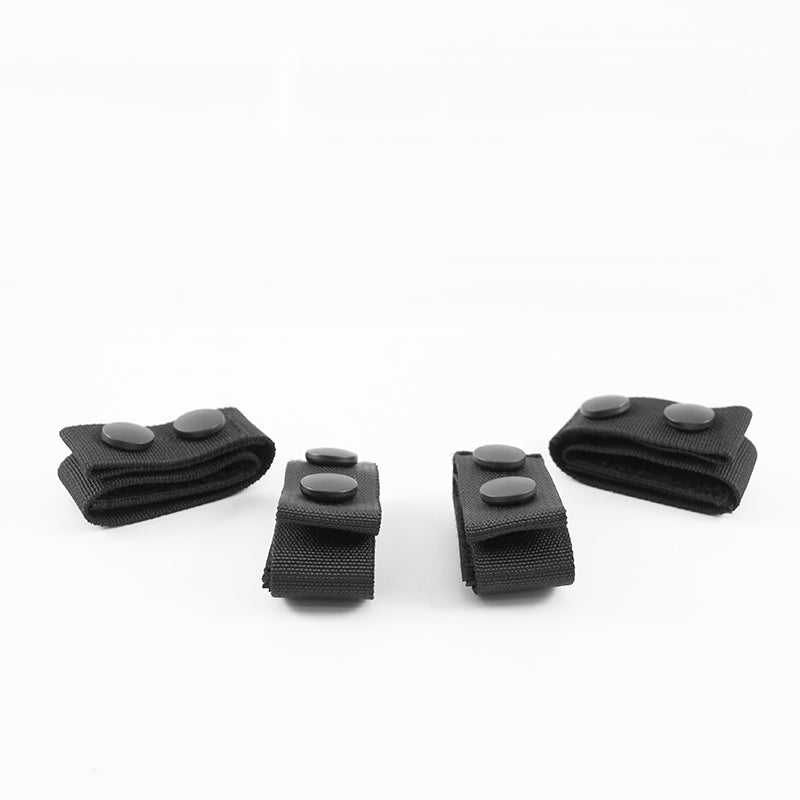BELT KEEPERS 2'' FOLD AND WRAP WITH SNAP (SET OF 4)