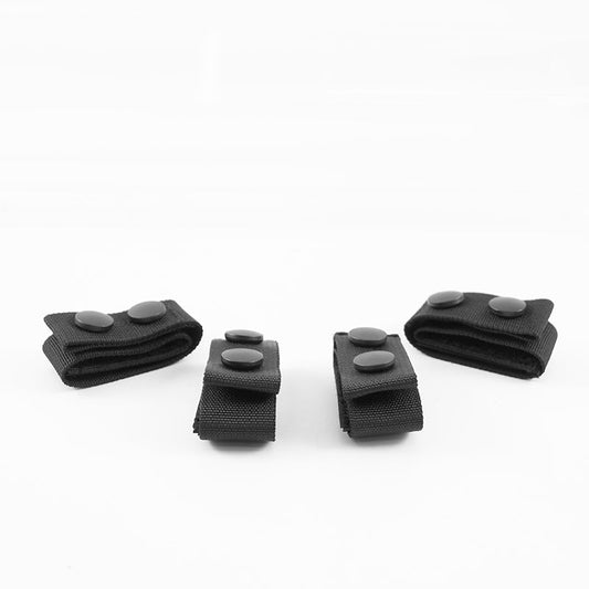 BELT KEEPERS 2'' FOLD AND WRAP WITH SNAP (SET OF 4)