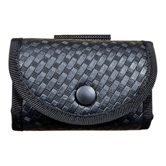 DOUBLE LATEX GLOVES POUCH "BASKETWEAVE"