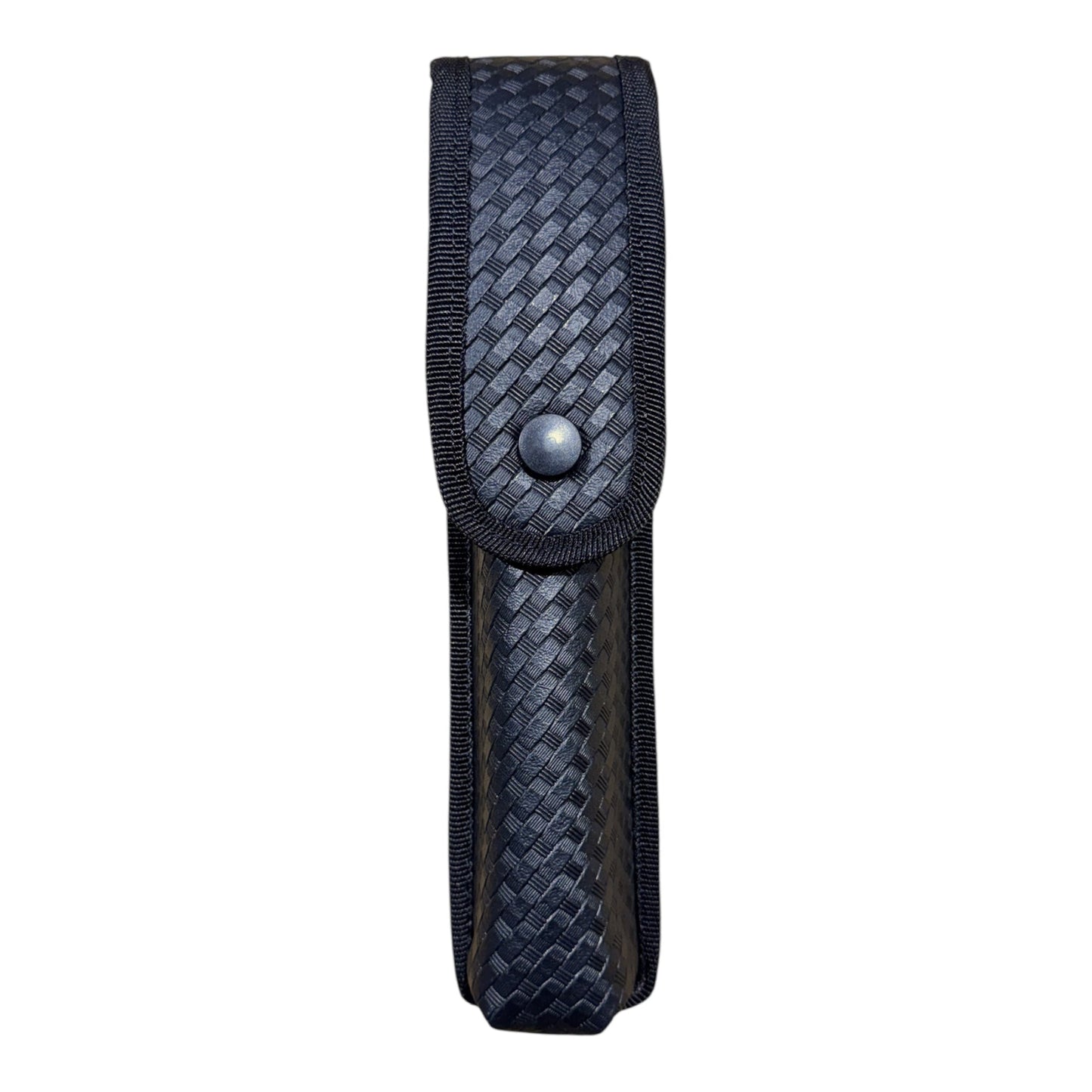 RETRACTABLE BATON POUCH , ASP 9 1/2 (26) WITH FLAP "BASKETWEAVE"