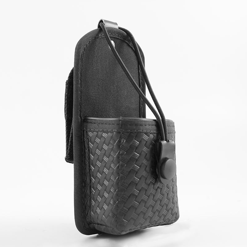 UNIVERSAL RADIO CASE - CARBON FIBER D-SWIVEL - BASKETWEAVE