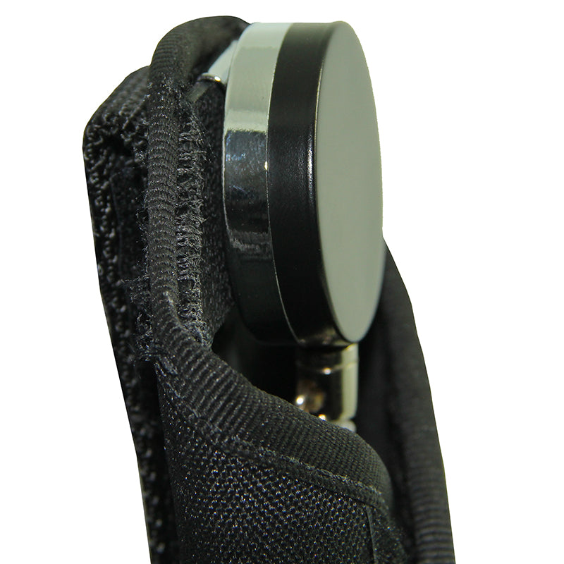 SILENT KEY HOLDER FOR RETRACTABLE KEY CHAIN