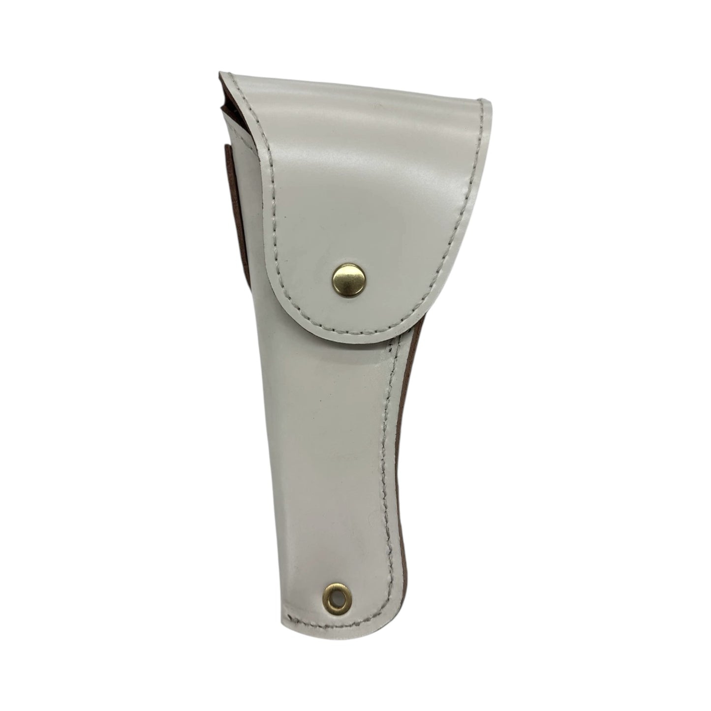 Jay-Pee White Parade Holster with Metal Loop Back