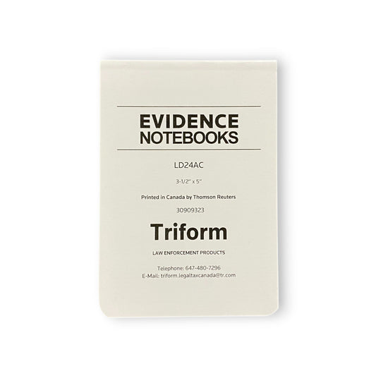 LD24AC Triform Evidence Notebook