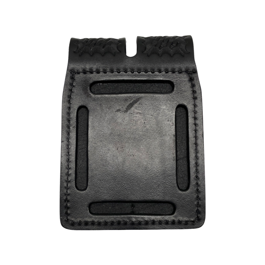 Leather Closed Top Magazine Pouch - Universal Single Stacked Mags