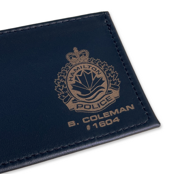 Royal Canadian Mounted Police (RCMP-GRC) Leather Hidden Badge Wallet ...