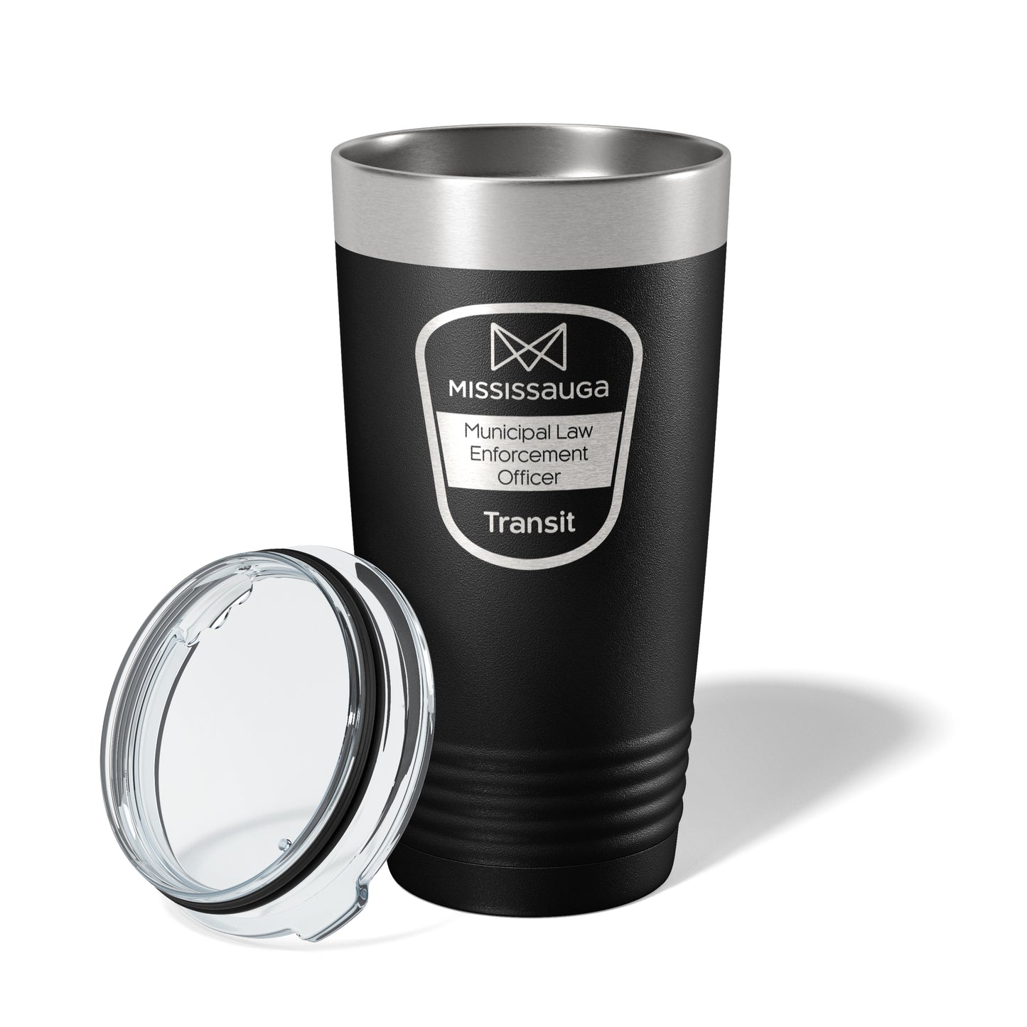 Mississauga Transit Black Vacuum Insulated Tumbler