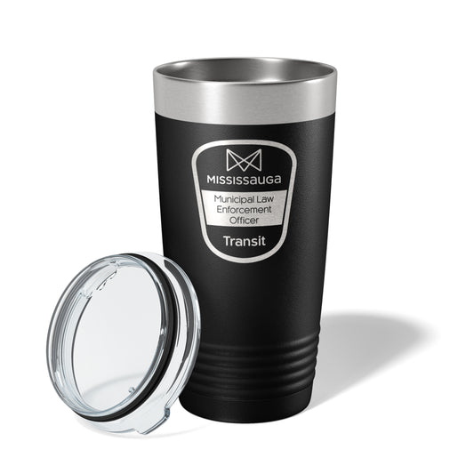 Mississauga Transit Black Vacuum Insulated Tumbler