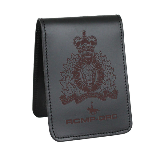 Royal Canadian Mounted Police (RCMP-GRC) Leather Notebook Cover