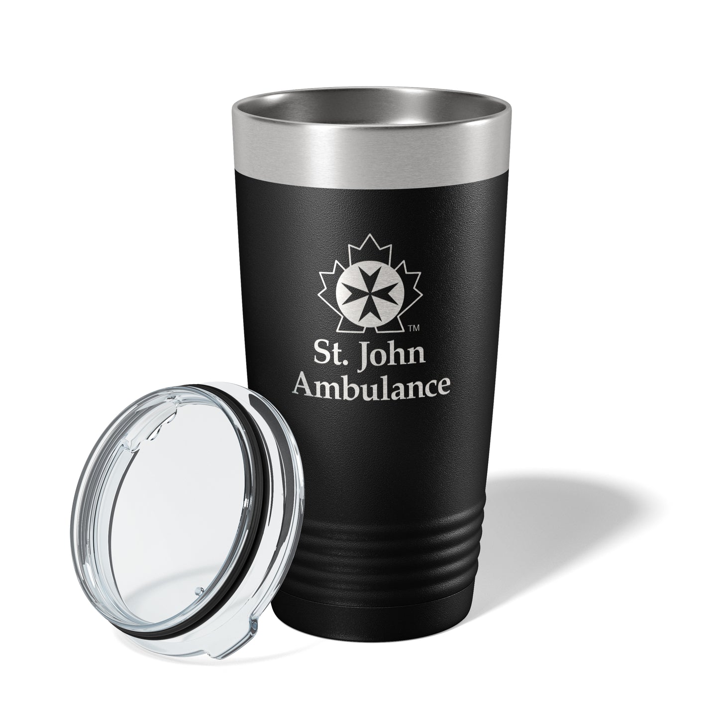 St. Johns Ambulance Black Vacuum Insulated Tumbler