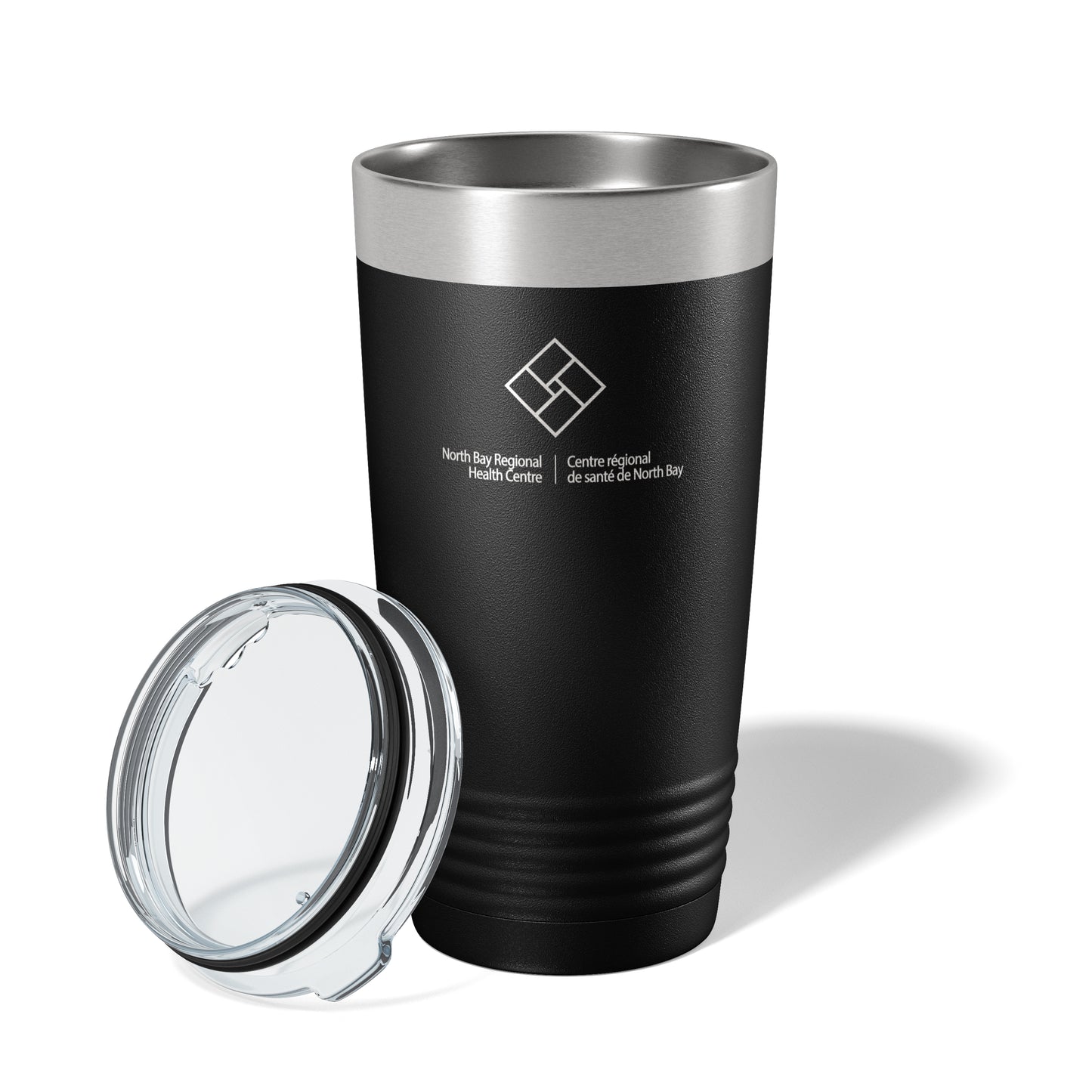 North Bay Regional Health Protective Services Black Vacuum Insulated Tumbler