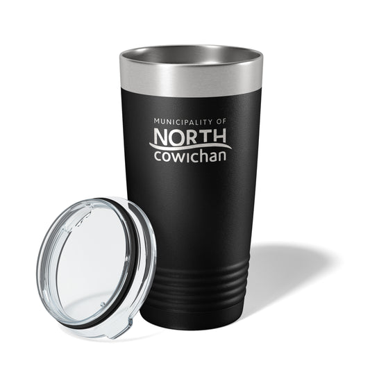 North Cowichan Bylaw Black Vacuum Insulated Tumbler